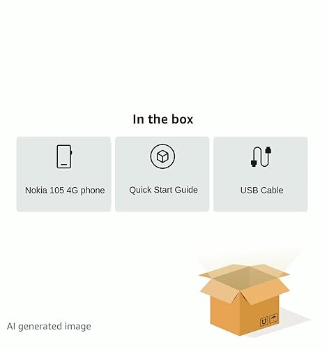 Nokia 105 4G 2024 Charcoal - 1GF032CPA1L05 - Cellphone - Warranty: 12M - Prova pratica