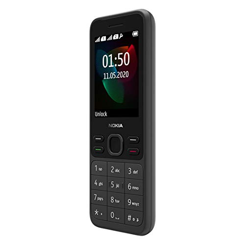 Nokia 150 (2020) Dual SIM Feature Mobile Phone, Display 2.4", Camera, Radio FM, Lettore MP3, MicroSD espandibile fino a 32 GB, Rosso - Prova pratica