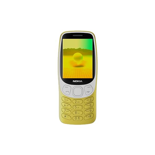 Nokia 3210 Gold - Telefono cellulare 4G - Una leggenda della telefonia riproposta in versione moderna, Grande display 2,4", comoda tastiera, Fotocamera 2Mp, Radio FM, Torcia, Bluetooth - Prova pratica