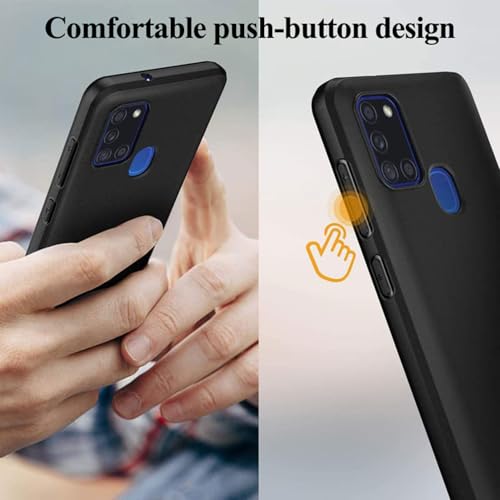 UOGNADGD 2-Pack Custodia TPU Compatibile con Nokia 106 2018 Cover per Telefono - Accessori Protettivi Flessibili e Antishock con Tagli di Precisione (Nero + Nero) - Funzionalità e accessori